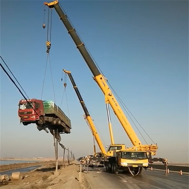 孝南吊车怎么吊货车